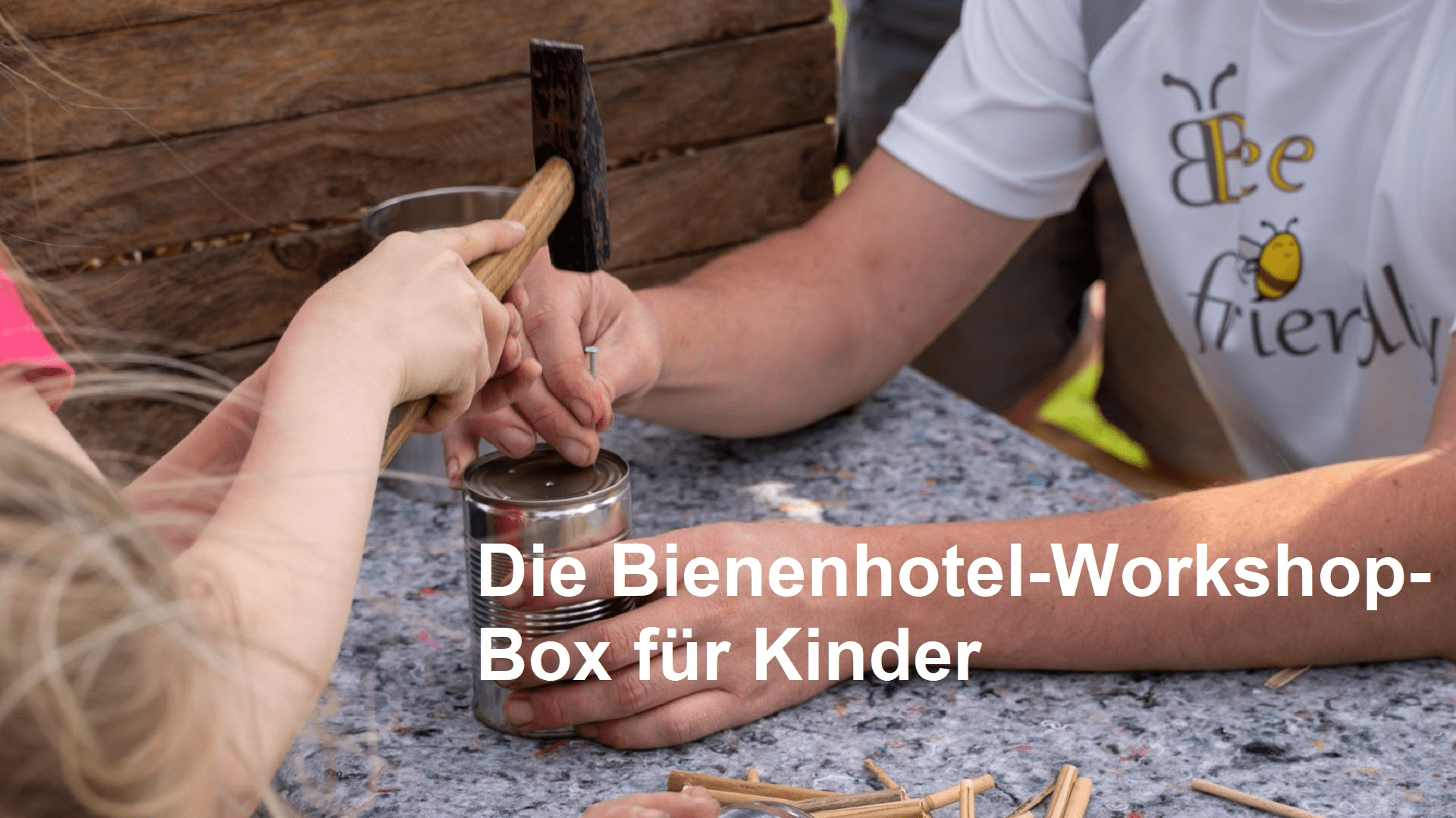Die Bienenhotel-Workshop-Box für Kinder